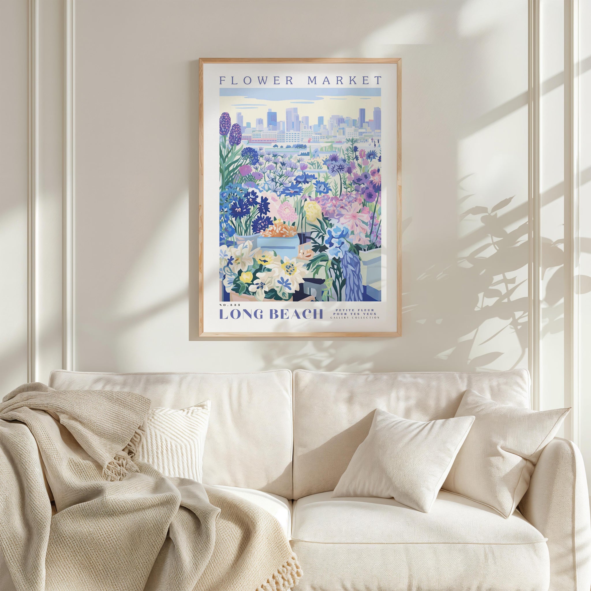 Long Beach Art Print