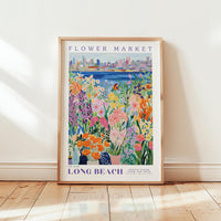 Long Beach Art Print