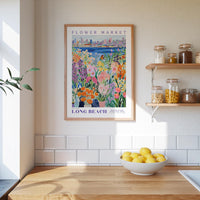 Long Beach Art Print