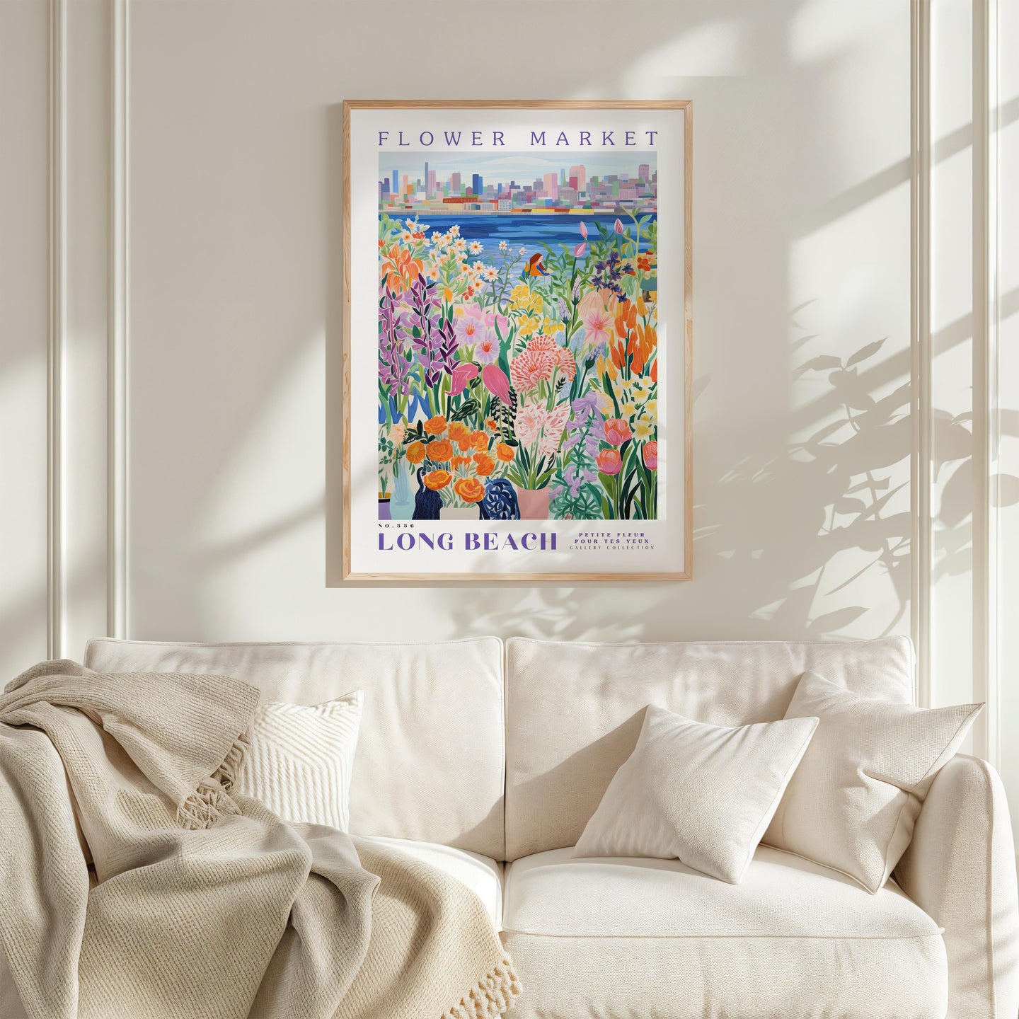 Long Beach Art Print