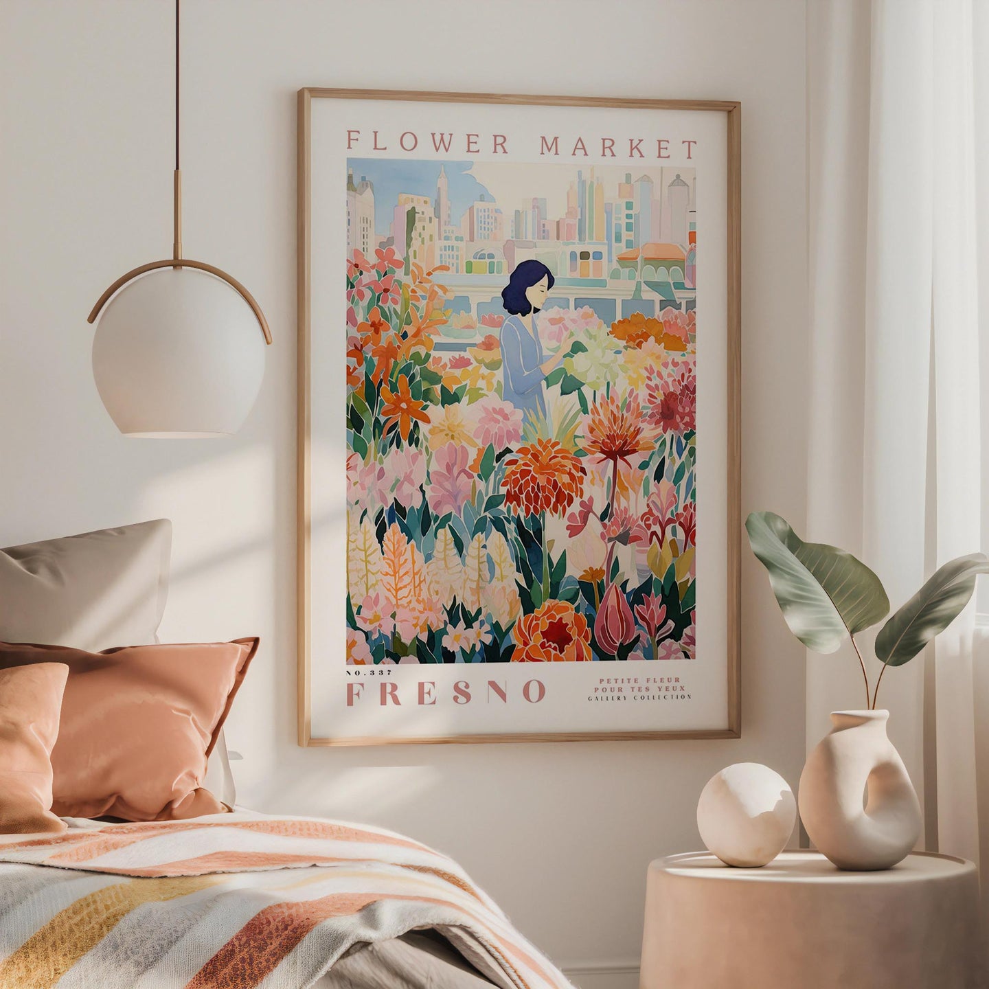 Fresno Art Print