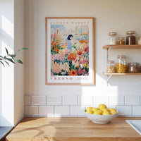 Fresno Art Print