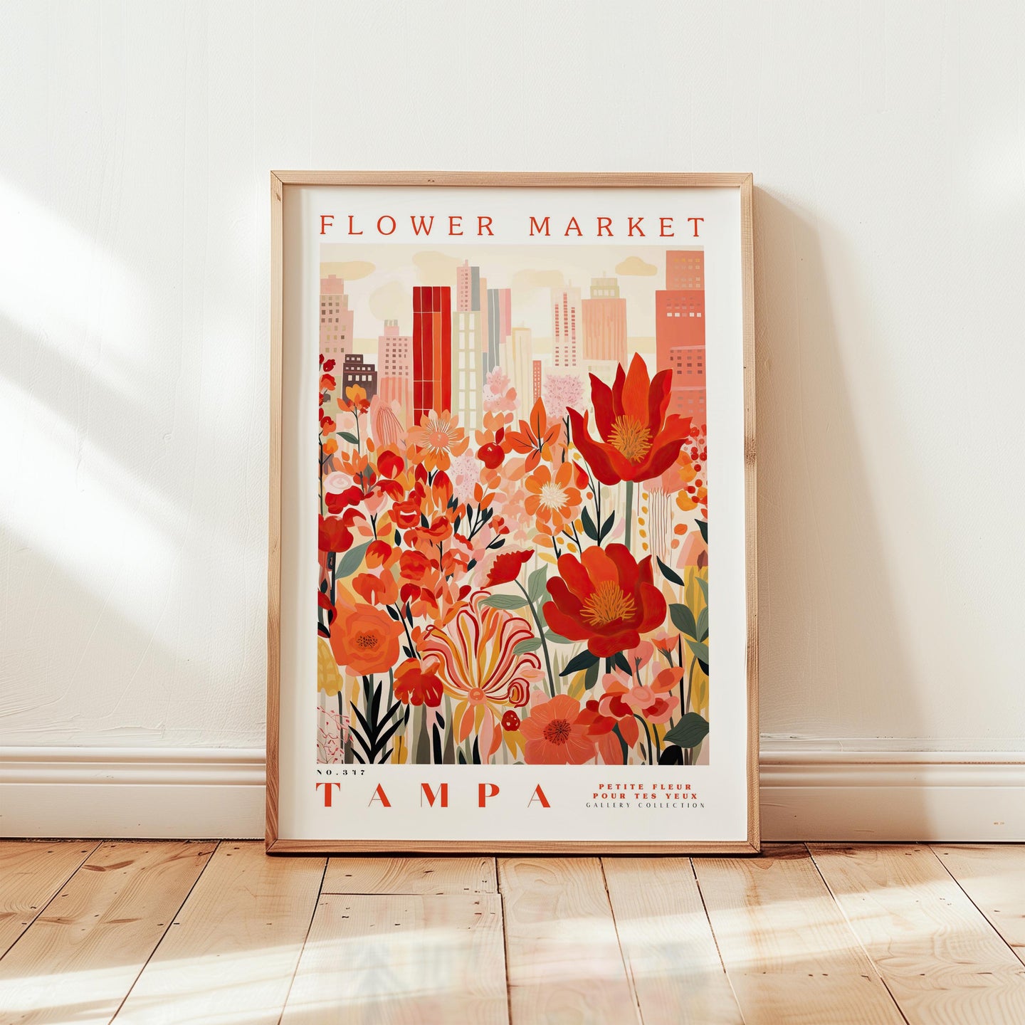 Tampa Art Print
