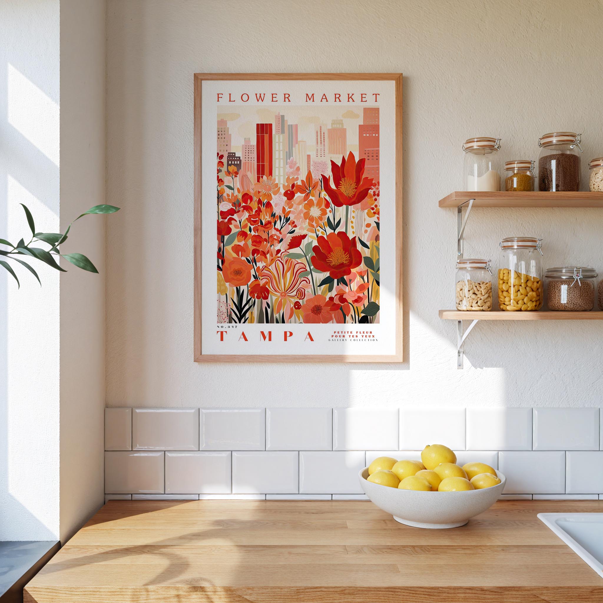 Tampa Art Print