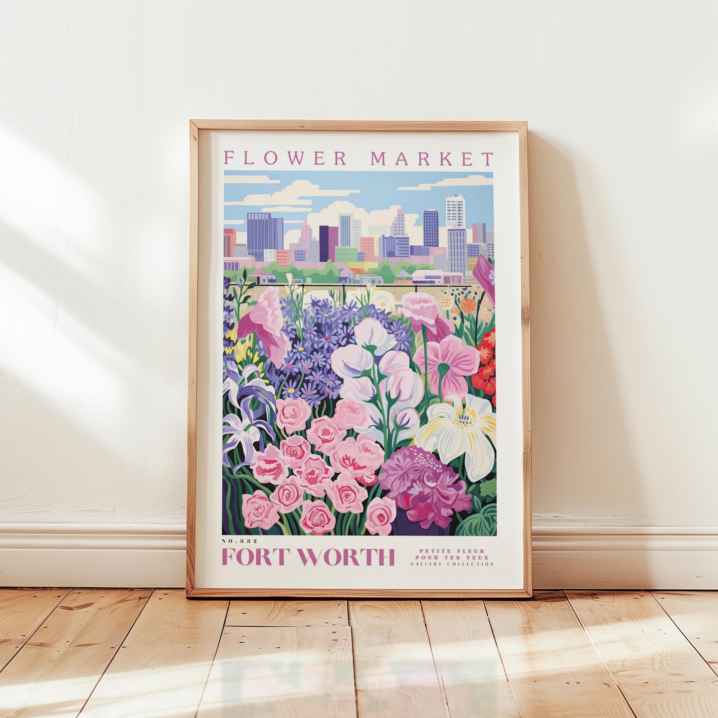 Fort Worth Art Print