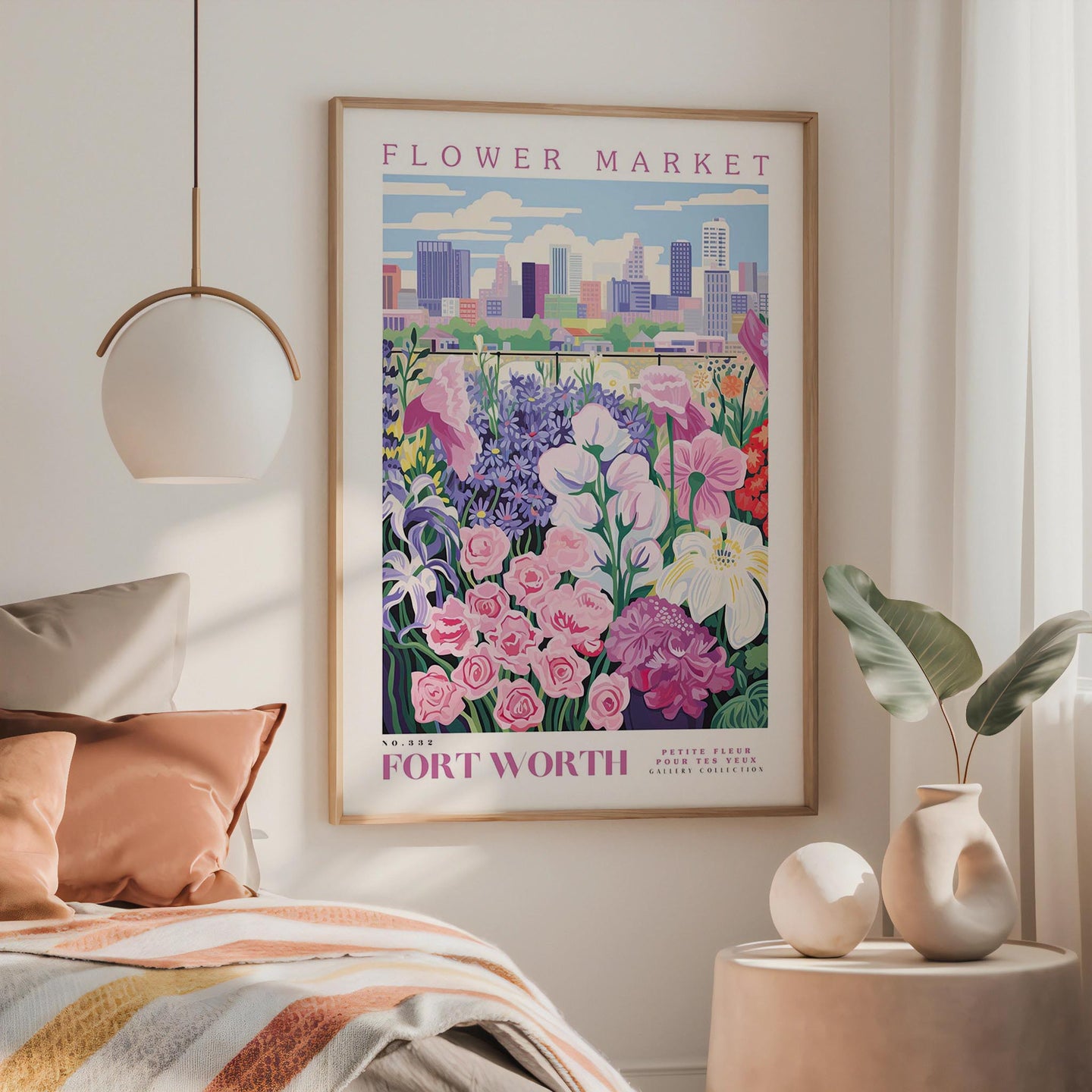 Fort Worth Art Print