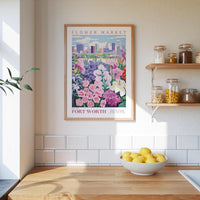 Fort Worth Art Print
