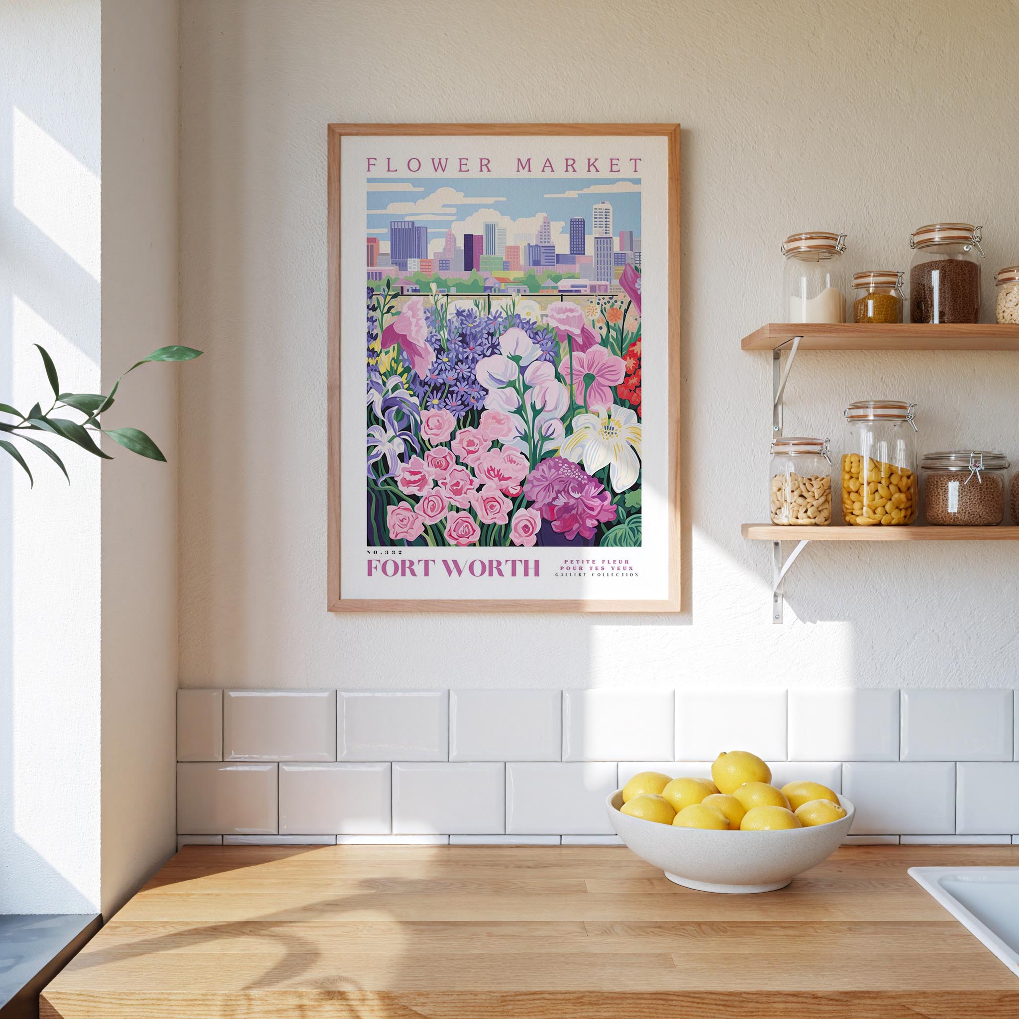 Fort Worth Art Print