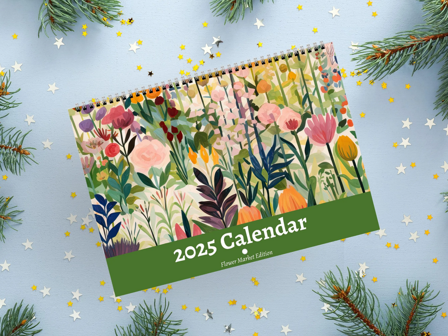 2025 Calendar - Flower Market Edition (US)