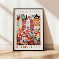 a picture of a flower market in belgium