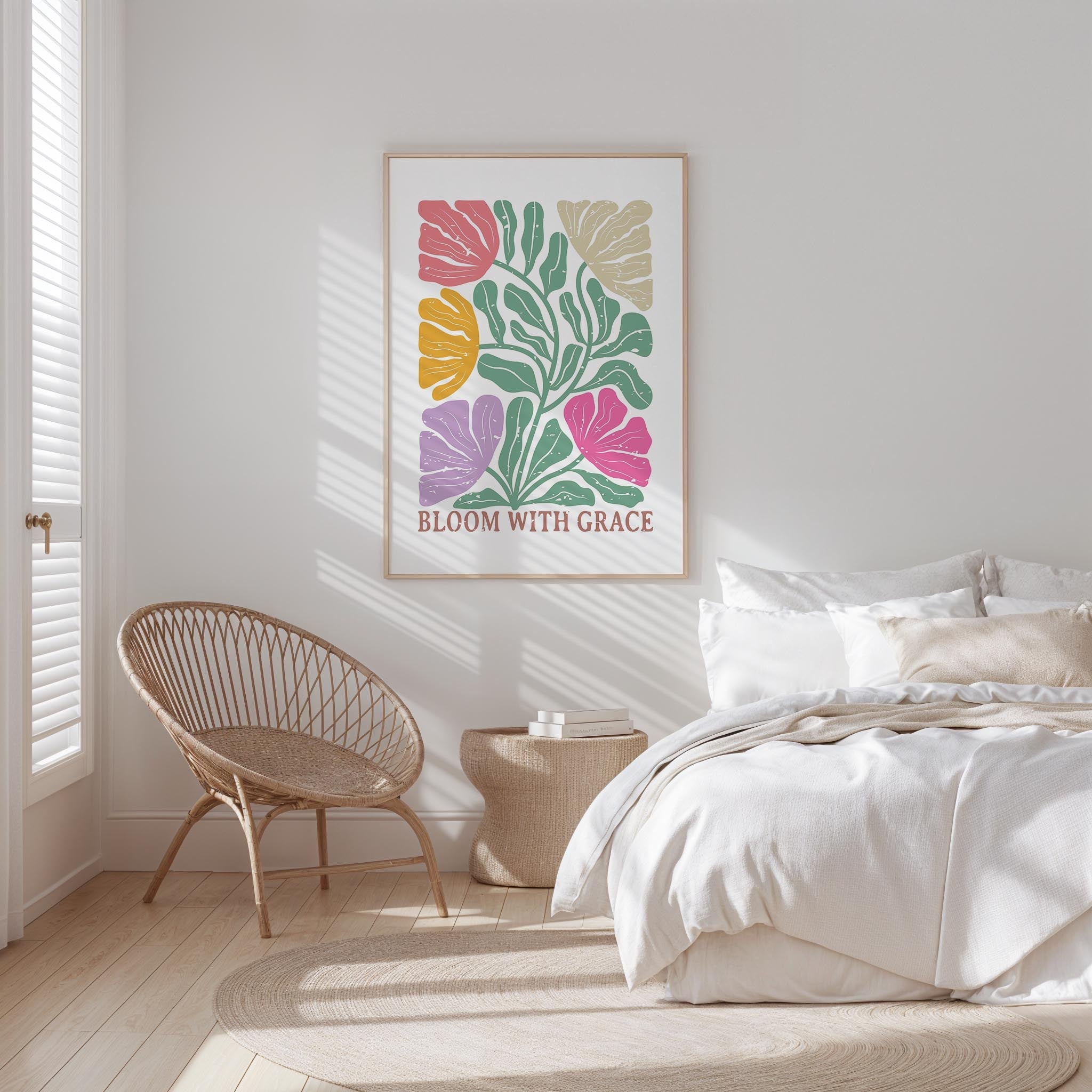 Abstract Flower Poster - Poster - Flower Poster