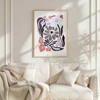 Abstract Flower Poster - Poster - Flower Poster