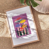 Amanita Muscaria Mushroom Poster - Posters - Enchanted Sights