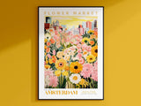 Amsterdam Flower Market Poster - Posters - Enchanted Sights