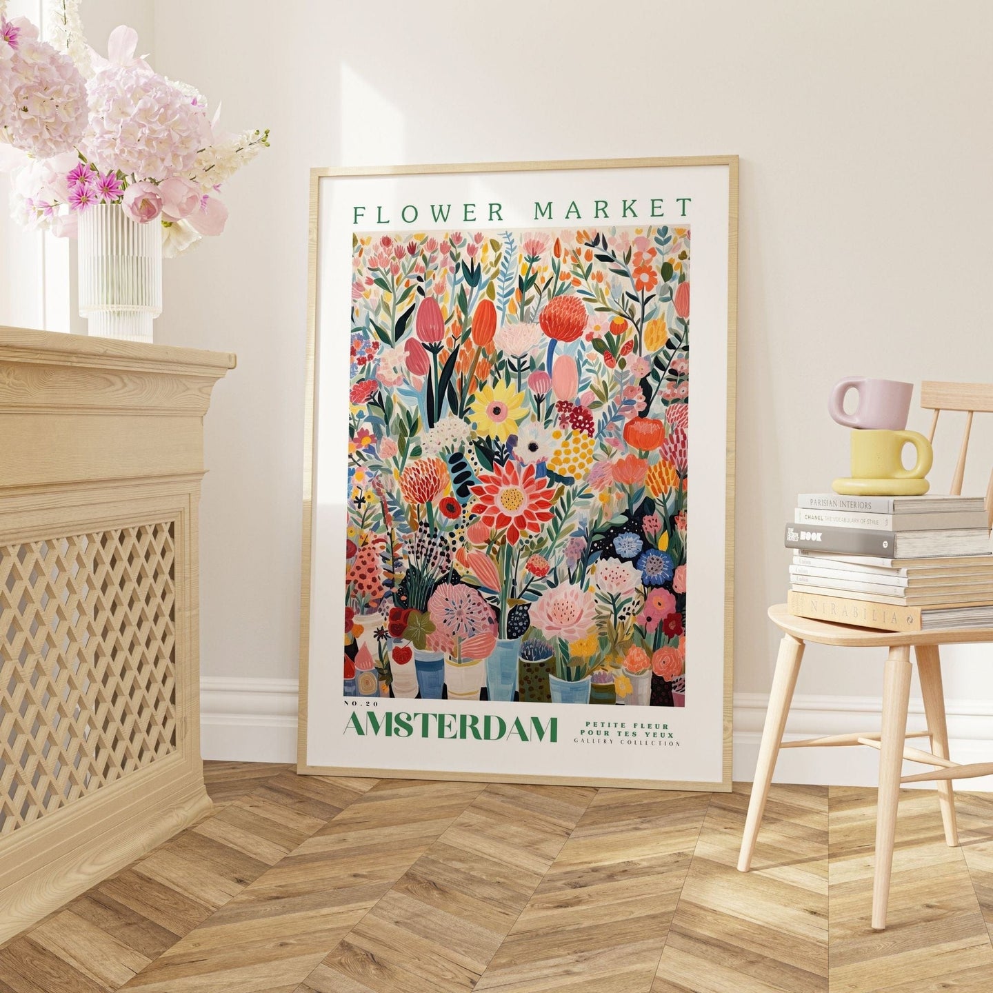 Amsterdam Flower Market Poster - Enchanted SightsPostersEnchanted Sights