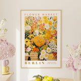 Berlin Flower Market Poster - Posters - Enchanted Sights