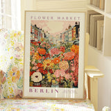 Berlin Flower Market Poster - Posters - Enchanted Sights