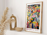 Bogota Flower Market Poster - Posters - Enchanted Sights