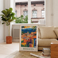 Bogota Travel Poster - Poster - Enchanted Sights