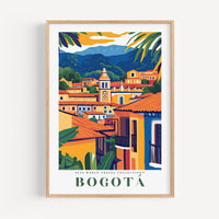 Bogota Travel Poster - Poster - Enchanted Sights