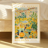 Bologna Flower Market - posters - Enchanted Sights