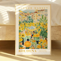 Bologna Flower Market - posters - Enchanted Sights