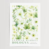 Bologna Flower Market Poster - Posters - Enchanted Sights