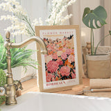 Bordeaux Flower Market Poster - Posters - Enchanted Sights