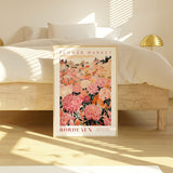 Bordeaux Flower Market Poster - Posters - Enchanted Sights