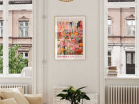 Brooklyn Flower Market Poster - Posters - Enchanted Sights