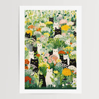 Cat Poster - Posters - Enchanted Sights