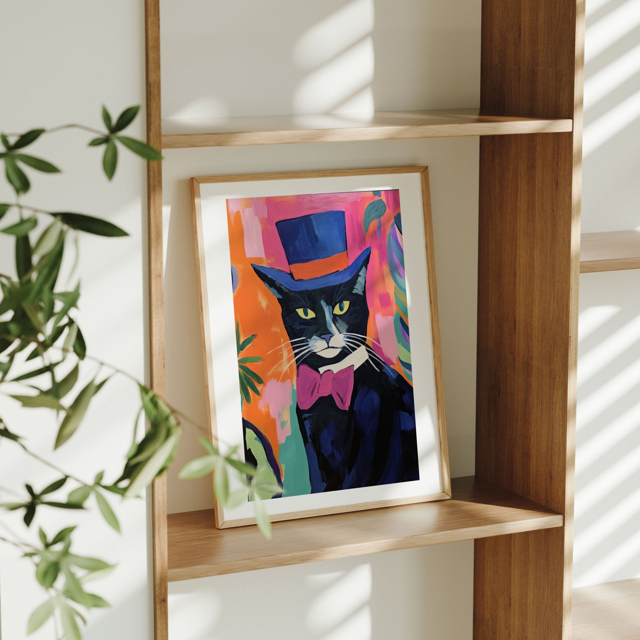 Cat Poster - Posters - Enchanted Sights