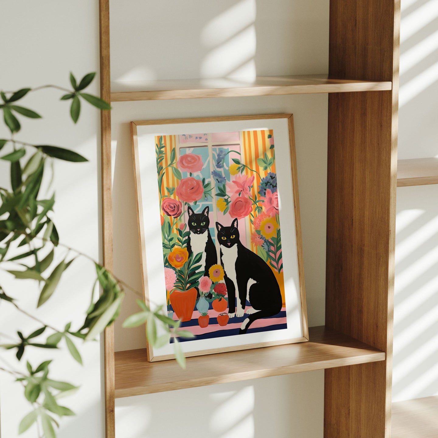 Cat Poster - Posters - Enchanted Sights