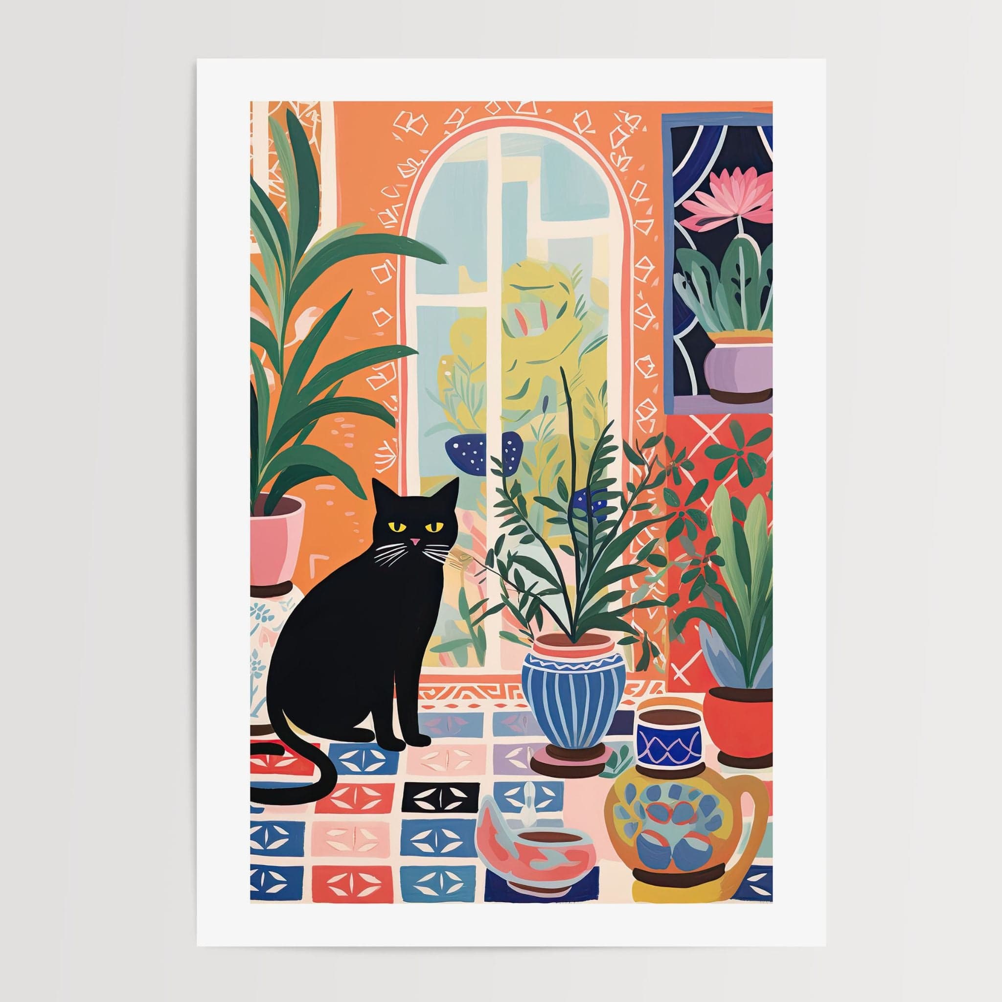 Cat Poster - Posters - Enchanted Sights