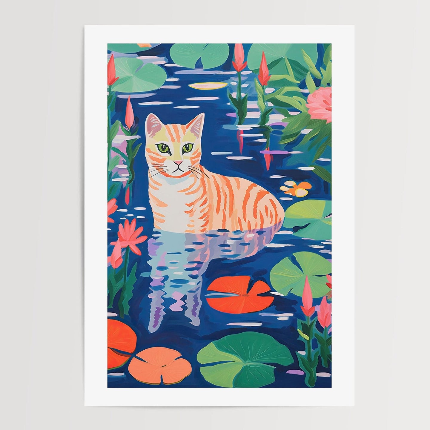 Cat Poster - Posters - Enchanted Sights