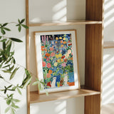 Cat Poster - New York Sky Roof - Posters - Enchanted Sights