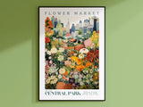 Central Park Flower Market Poster - Posters - Enchanted Sights