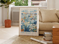 Copenhagen Flower Market Poster - Posters - Enchanted Sights