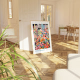 Copenhagen Flower Market Poster - Posters - Enchanted Sights