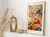 Cordoba Flower Market Poster - Posters - Enchanted Sights