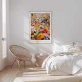 Cordoba Flower Market Poster - Posters - Flower Poster
