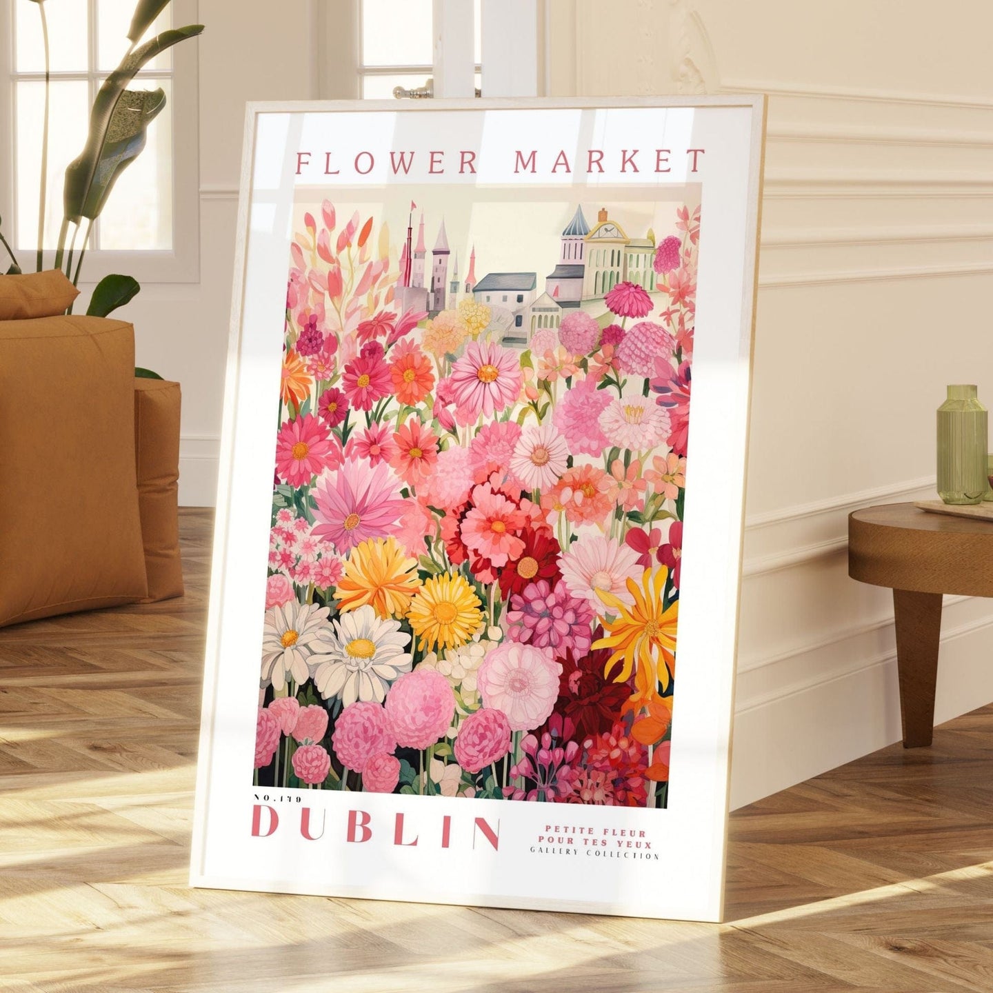 Dublin Flower Market Poster - Posters - Enchanted Sights