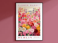 Dublin Flower Market Poster - Posters - Enchanted Sights