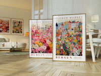 Dublin Flower Market Poster - Posters - Enchanted Sights