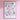 a flower market poster hangs on a pink wall