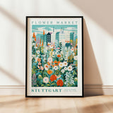 a picture of a flower market with a lot of flowers
