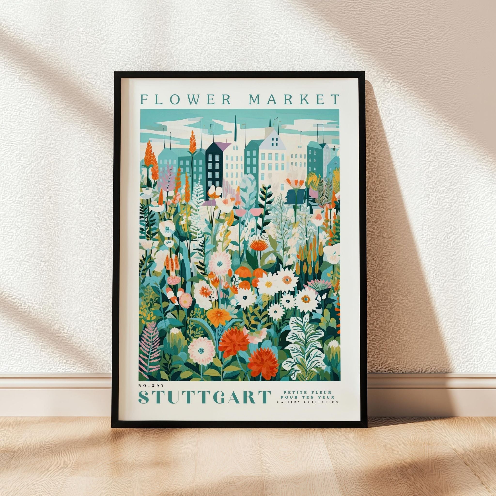 a picture of a flower market with a lot of flowers