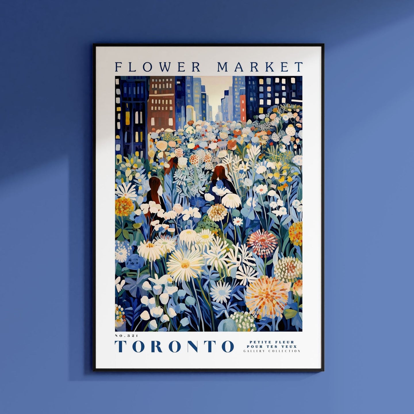 a picture of a flower market in toronto