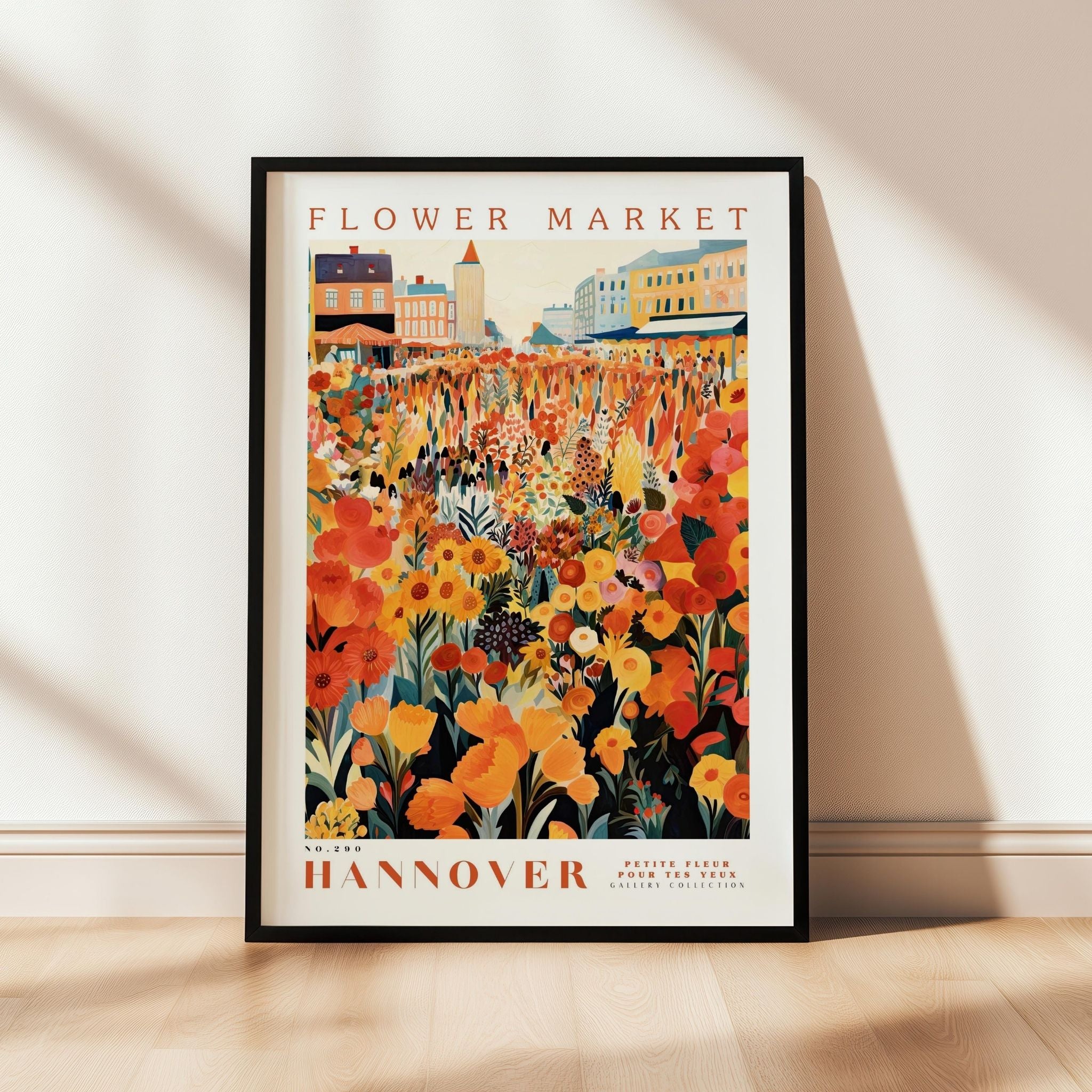 a picture of a flower market with a lot of flowers