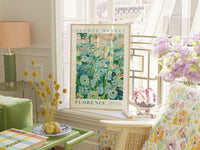 Florence Flower Market Poster - Posters - Enchanted Sights